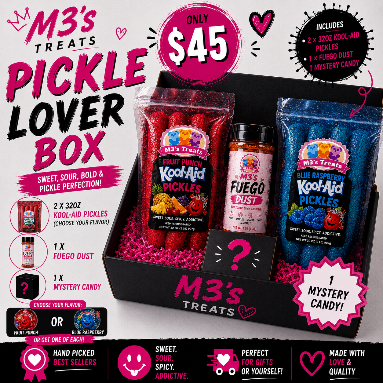 M3's Treats Pickle Lover Box