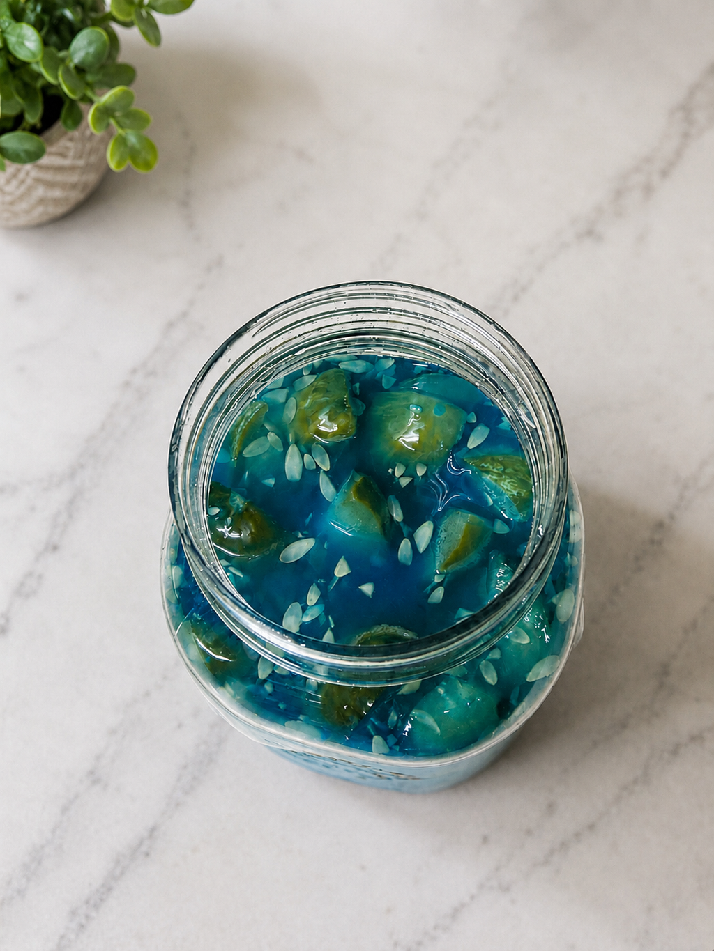 Blue Raspberry Kool-Aid Pickles
