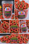 Chamoy Watermelon Rings