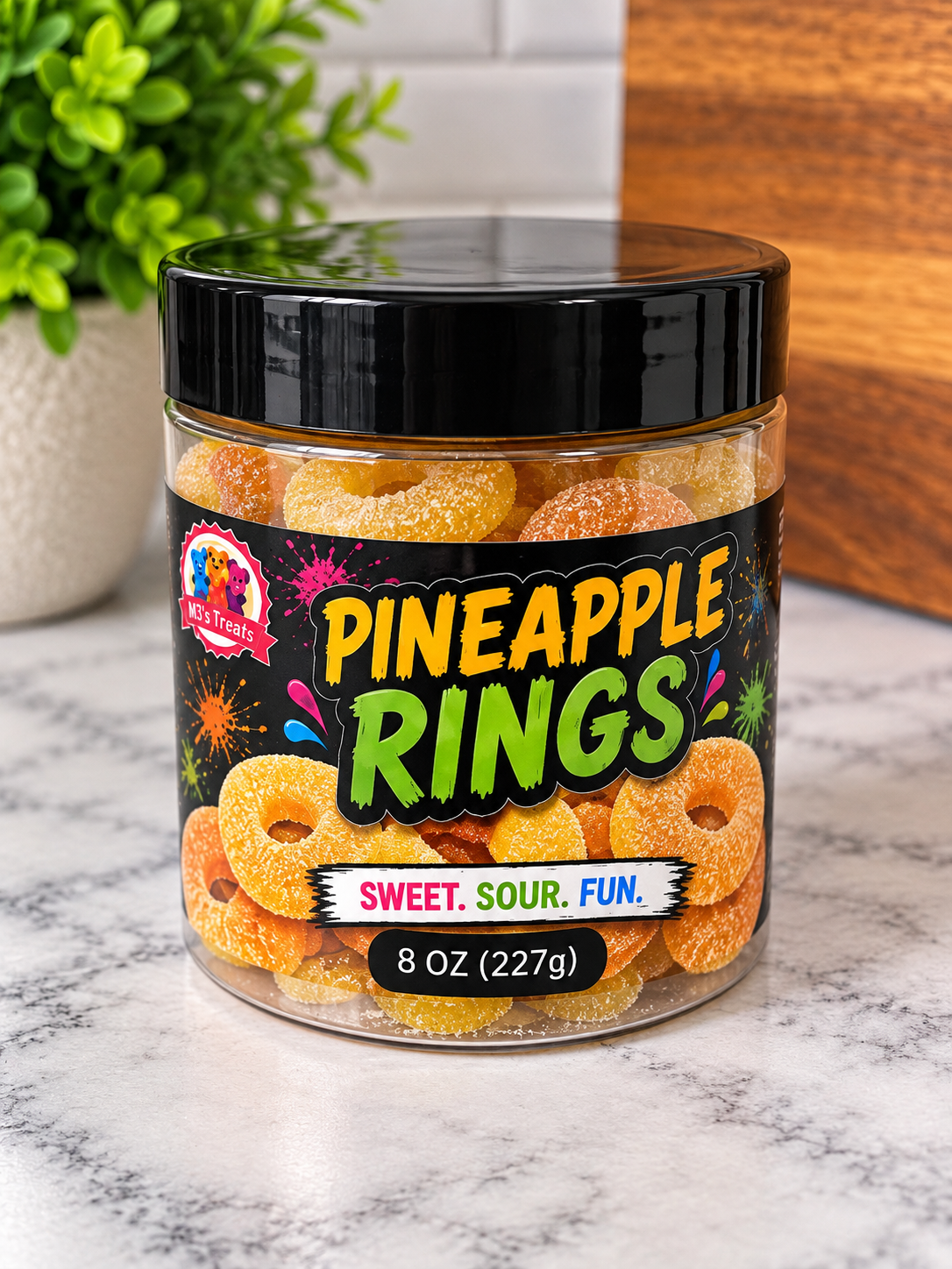 Chamoy Pineapple Rings