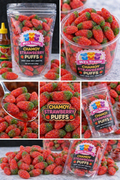 Chamoy Strawberry Puffs