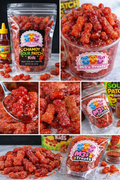 Sour Patch Kids with Chamoy