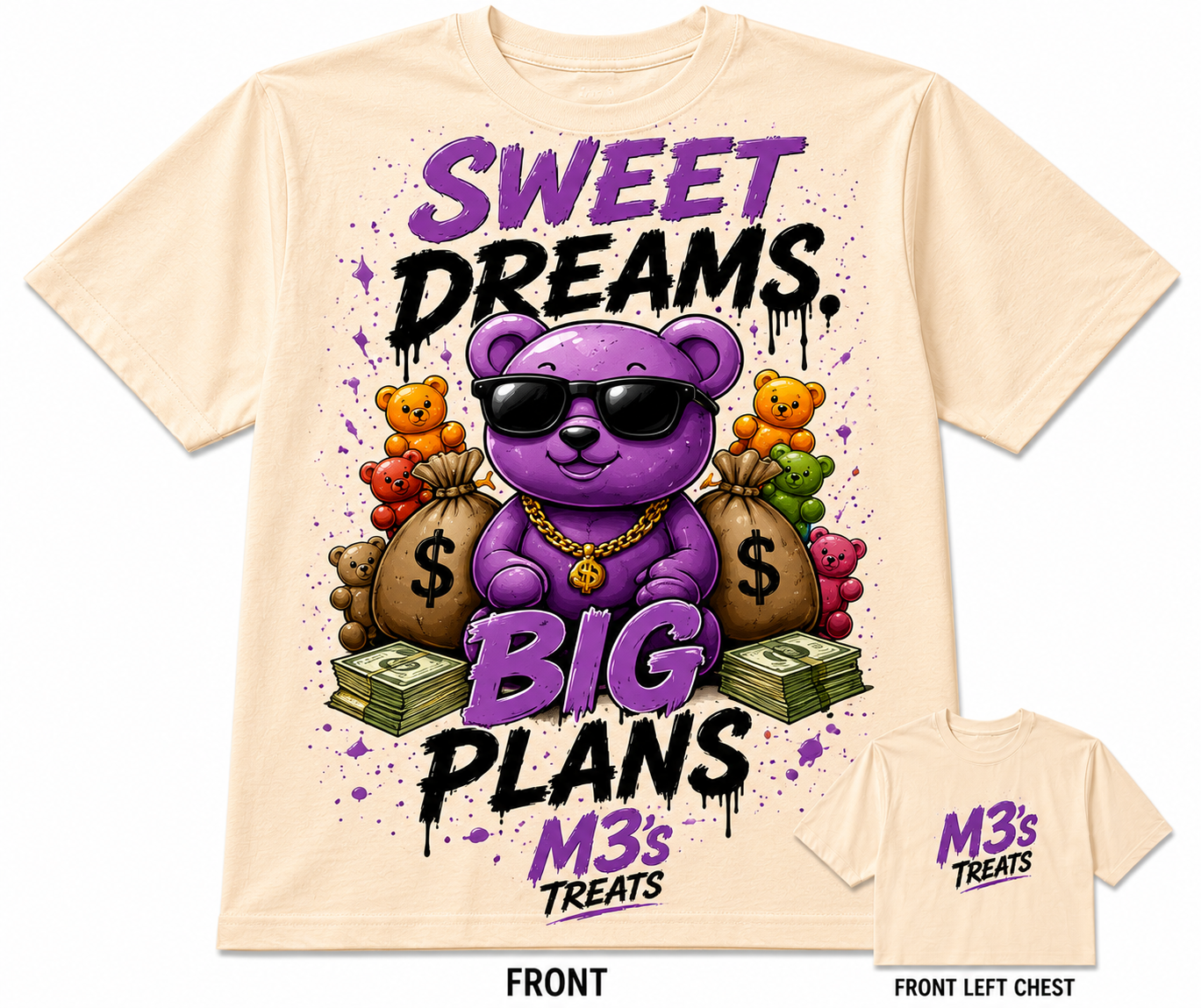 Sweet Dreams. Big Plans. Tee