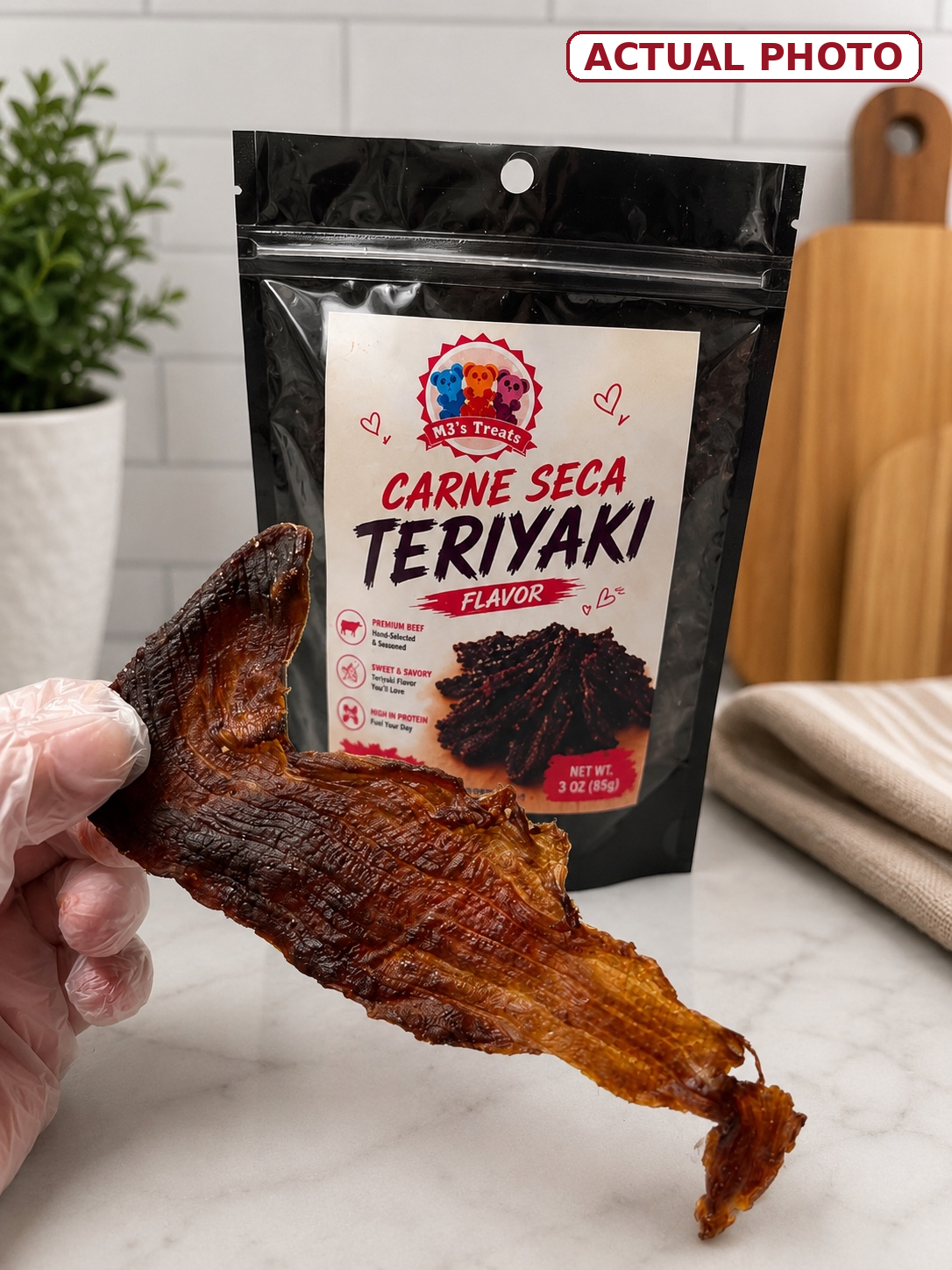 Carne Seca Teriyaki